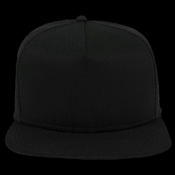 OTTO CAP® "OTTO SNAP" 5 Panel Pro Style Mesh Back Trucker Snapback Hat Thumbnail