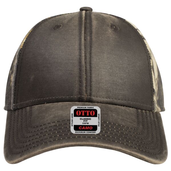 OTTO CAP® Camouflage 6 Panel Low Profile Baseball Cap Thumbnail
