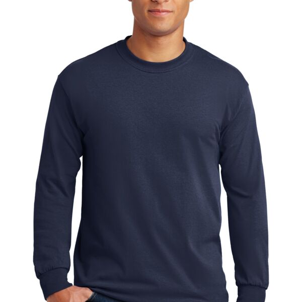 Gildan Heavy Cotton 100% Cotton Long Sleeve T Shirt Thumbnail