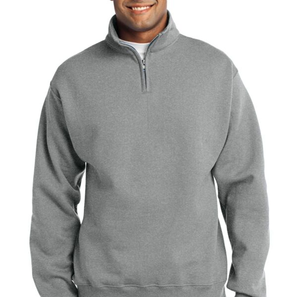 Jerzees NuBlend ® 1/4 Zip Cadet Collar Sweatshirt Thumbnail