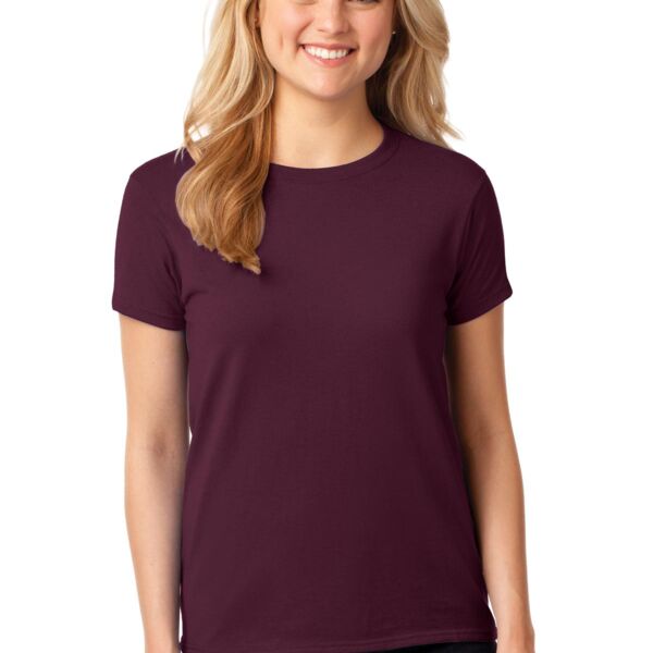 Gildan Women's Heavy Cotton 100% Cotton T Shirt Thumbnail