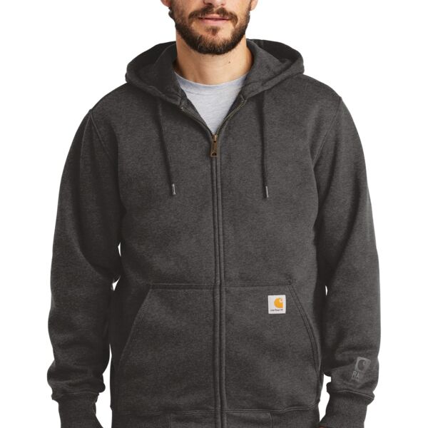 Carhartt Rain Defender ® Paxton Heavyweight Hooded Zip Front Sweatshirt Thumbnail