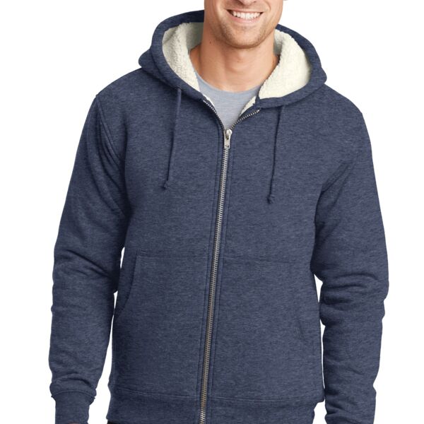 CornerStone Heavyweight Sherpa Lined Hooded Fleece Jacket Thumbnail